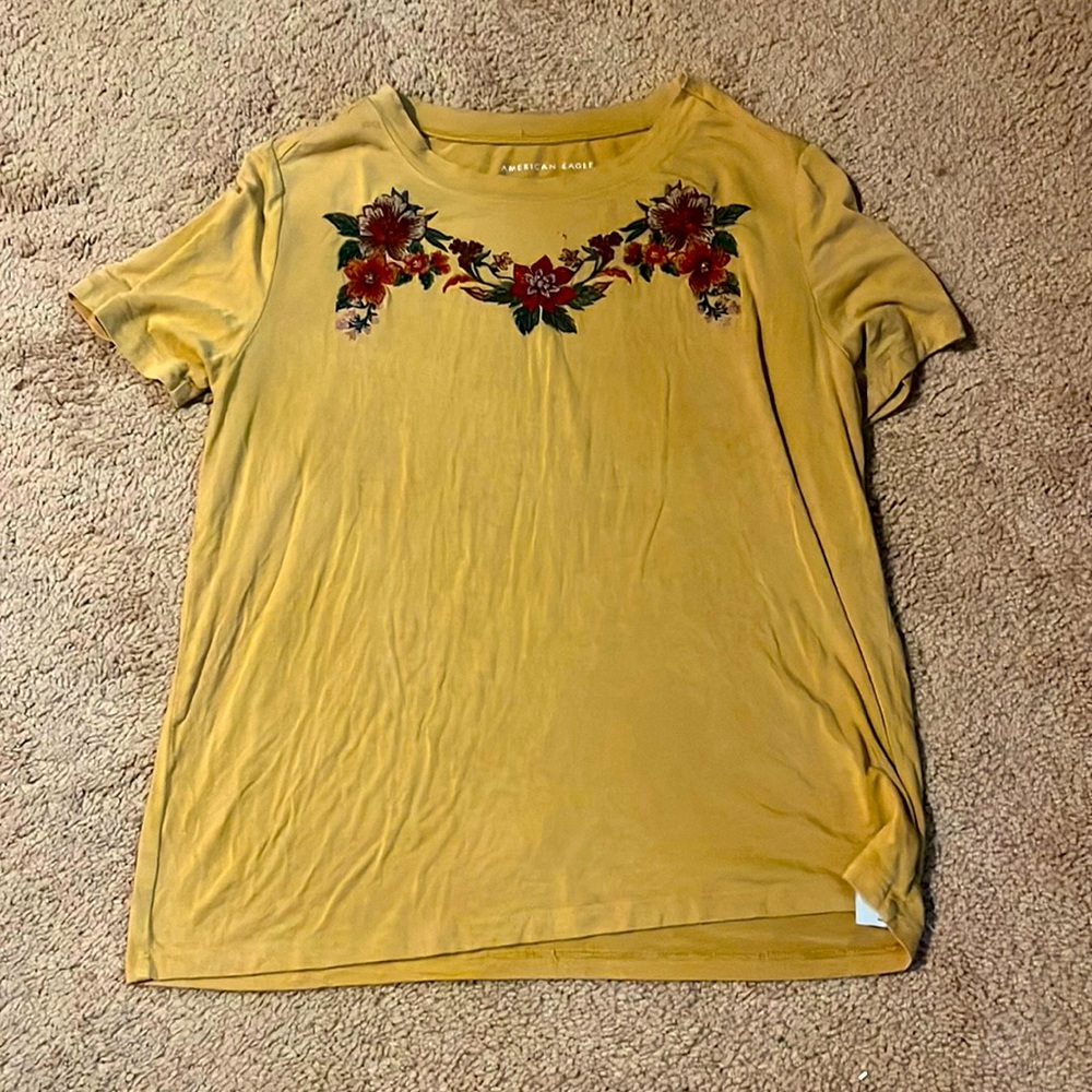 Yellow, XS and American Eagle